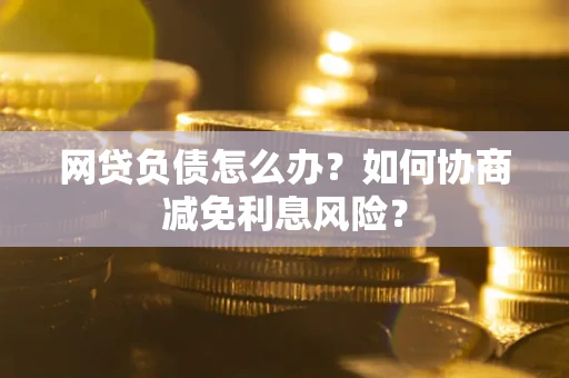 北京网贷负债怎么办？如何协商减免利息风险？