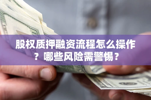 北京股权质押融资流程怎么操作？哪些风险需警惕？