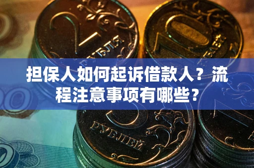 北京担保人如何起诉借款人？流程注意事项有哪些？